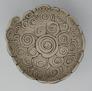 Coiled "Eleganza" bowl - large