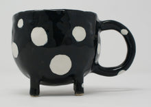 Załaduj obraz do przeglądarki galerii, Polka dot cute bowl with handle
