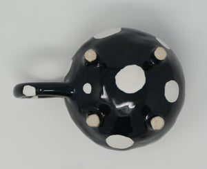 Polka dot cute bowl with handle