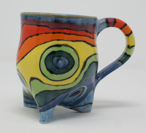 Colourful mug