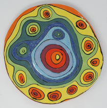 Załaduj obraz do przeglądarki galerii, Colourful large serving platter
