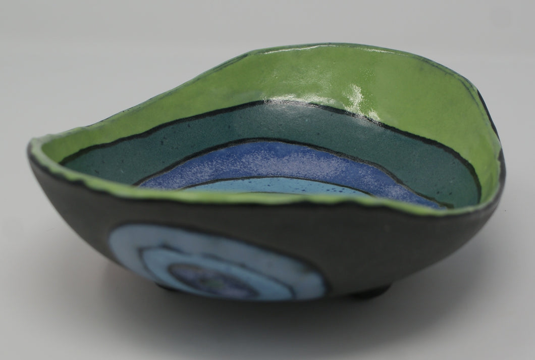 Colourful medium-small bowl