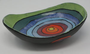 Colourful medium-small bowl