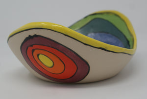 Colourful medium-small bowl