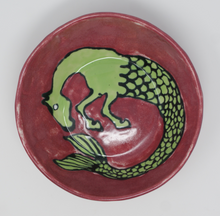 Load image into Gallery viewer, Reversed Seahorse and Seahorse set of two bowls
